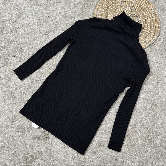 Louis Vuitton Uniform Women’s Turtleneck Sweater Longsleeve Classic in Black L - Picture 5 of 13